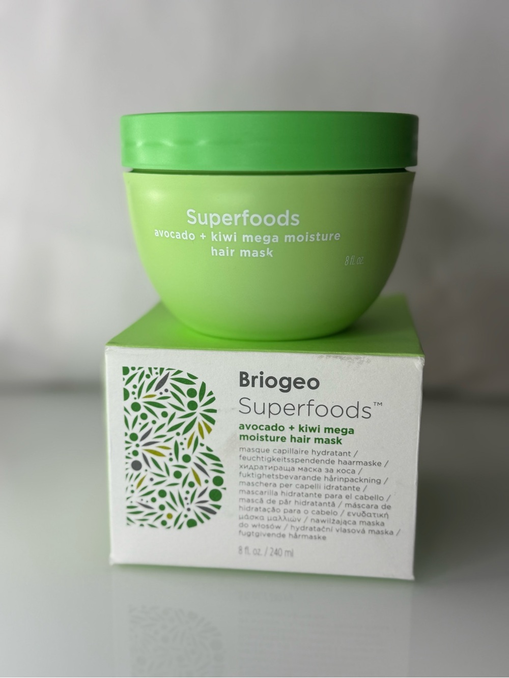 Briogeo Superfoods Avocado Kiwi Mega Moisture Hair Mask 8 fl oz
